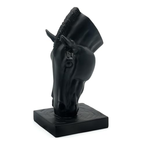 Lukitas Horse Head Vase – Feng Shui Wealth Decor (13in)