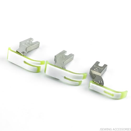 Pies para máquina de coser Blooy T360+T361+T363 plástico 15 piezas miniatura 4