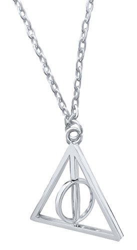 Preisvergleich Produktbild Deathly Hallows Silver Turnable Rotating Spins Alloy Necklace