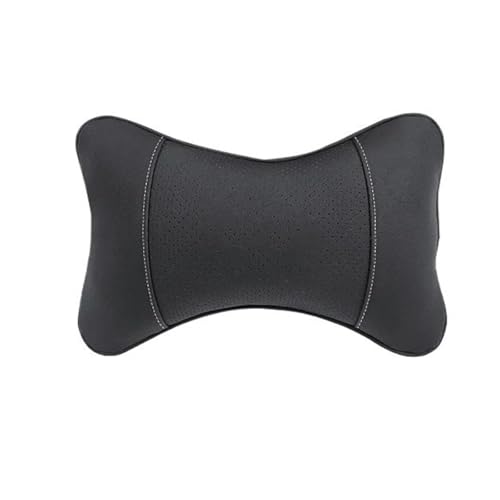 Poggiatesta auto 1 pz poggiatesta per seggiolino auto adatto per Volkswagen R per Golf Caddy per Passat per Tiguan per Jetta(Black)