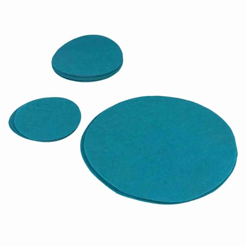 Keenso Bowl Antifriction Pad, WearResistant, Plate Divider, Separation Protector for Porcelain (24PCS)