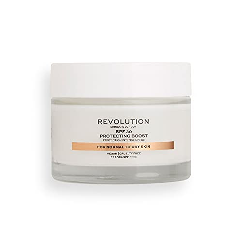 Revolution Skincare London, SPF30 Normal to Dry Skin, Moisture Cream, 50ml
