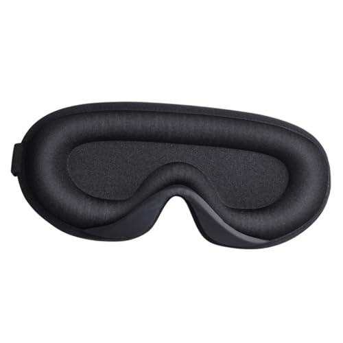 MOTHNUR 遮光率調節可能な立体アイマスク 軽量通気性素材で男女兼用 黒色アイピロー 快眠サポート 夜間睡眠 昼寝 旅行用