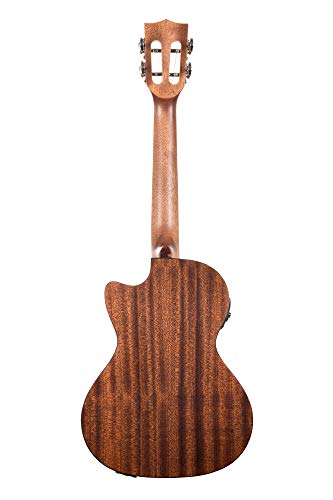 Kala KA-SMHTE-C Acajou massif (+ housse) – Ukulele électroacoustique Tenor - Les Beatles, Paul McCartney, John Lennon, RIngo Starr, George Harrison Kala KA-SMHTE-C Acajou massif (+ housse) - Ukulele électroacoustique Tenor – Image 4