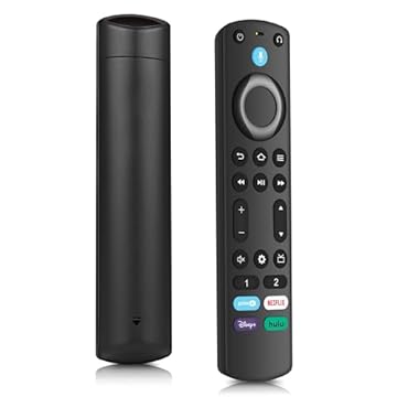 Controle remoto de voz de substituição para Fire Smart TV Stick/TV Cube, Stick 4K/4K Max (1ª/2ª geração), Stick HD/Lite, Smart TV 3ª geração, compatível com Smart TVs Insignia/Pioneer