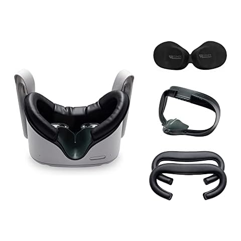VR Cover Facial Interface & Foam Replacement Set for Meta/Oculus Quest 2 (Standard Edition) Cover