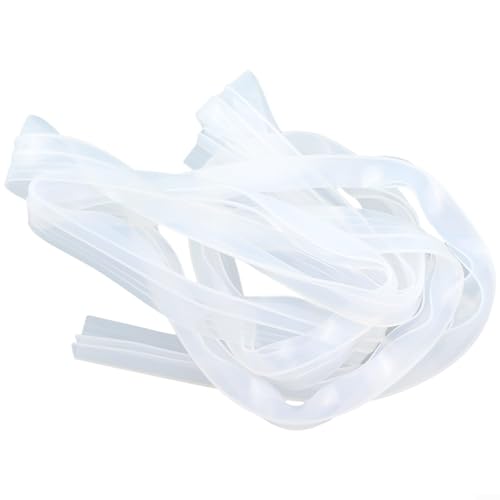 Tiras de sellado para mampara de ducha de 2 m, goma impermeable para sellar huecos de 6 mm 2