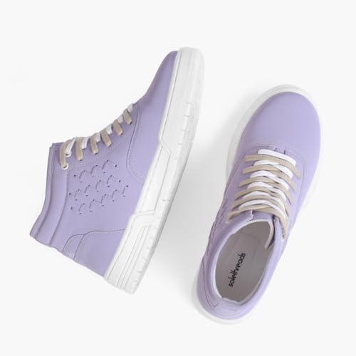 Image of SOLETHREADS Twist | Women Casual Sneakers Shoes | High Ankle Shoes | Soft Cushioned Insole | Slip-Resistance | Arch Support| Women Shoes
