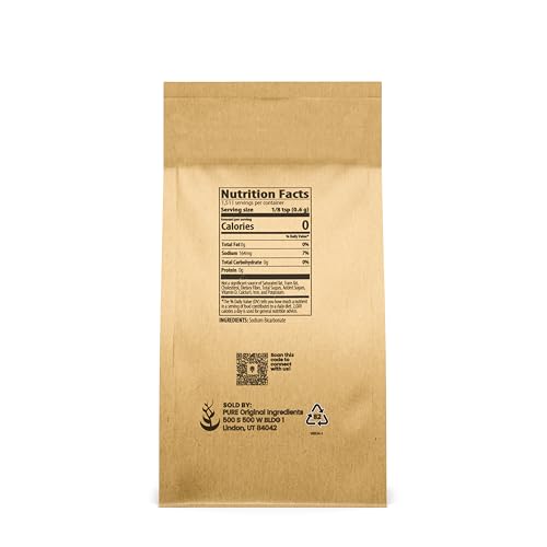 Pure Original Ingredients Baking Soda (2 lb) Sodium Bicarbonate (NaHCO3), Always Pure, No Fillers Or Additives.