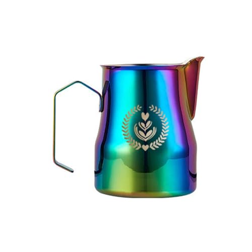 NEIQIUWING Bricco per latte da caffè dal design elegante, versamento perfetto e maneggevole