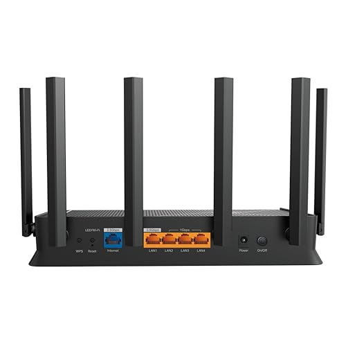 TP-Link Archer BE400 Dual-Band BE6500 WiFi 7 Router | 4K/8K Streaming 6.5 Gbps | 1× 2.5 Gbps WAN/LAN + 3× 1 Gbps LAN Ports + 1× USB 3.0 | 6... - Image 3