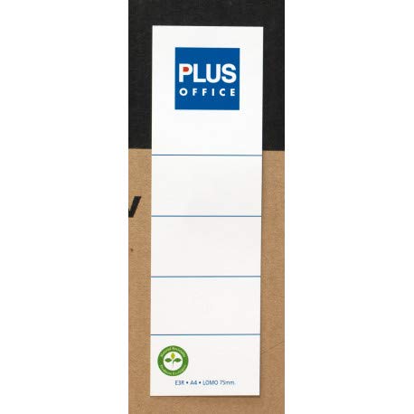 Especiales/otras marca Plus Office modelo ETIQUETA LOMERA PLUS A4 161X48 /10UD 🔥