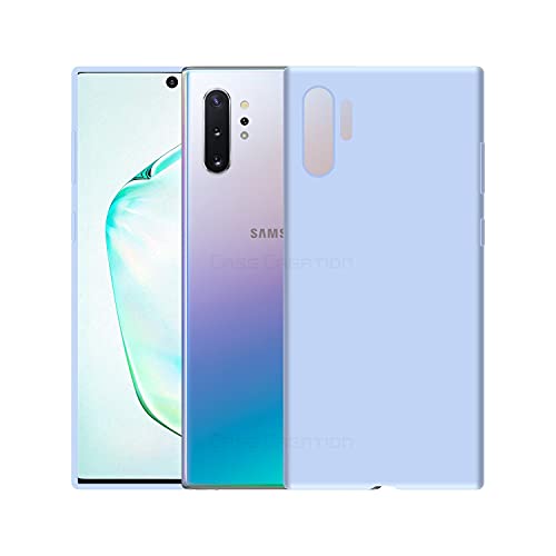 Image of Case Creation Luxurious OG Series for Samsung Galaxy Note10 Case Cover,Anti-Dirty Slim Case Frosted Matte Cute Candy TPU Raised Bezel (Splash of Color) Back Cover for Samsung Note 10 Plus -Purple