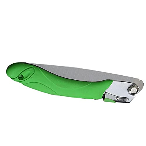 Opvouwbare snoeizaag mini 210mm handzaag Comfort Grip compacte boomzaag voor tuintaktrimmer groen - Image 7