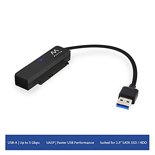Adaptador USB 3.1 a SATA para disco duro 2.5 pulgadas miniatura 3