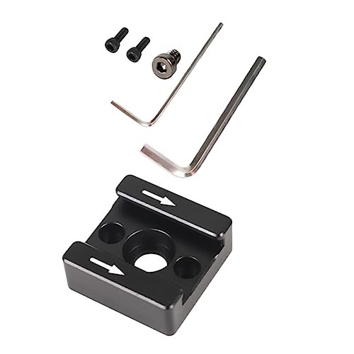 OSALADI Universal Cold Shoe Mount for Camera DSLR Flash Mount Quick Install Hand Aluminum Alloy Curved Slot for Secure Attachment Craft
