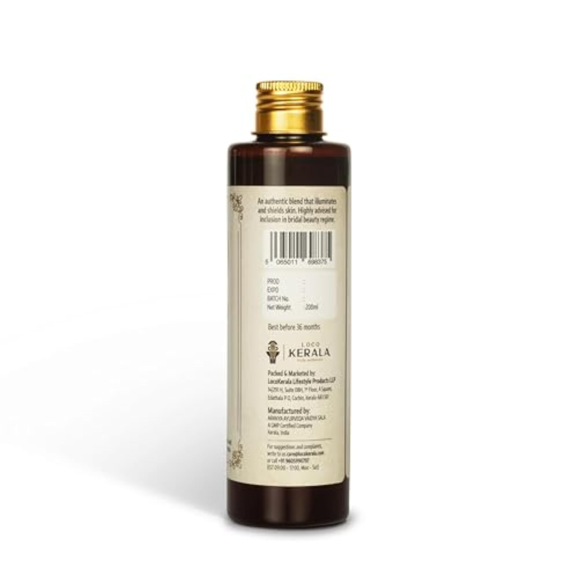 Nalpamaradi Thailam Heritage Ayurveda Oil for Skin Toning