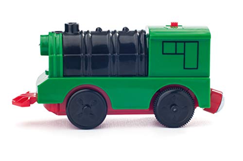 Hape International Woody Woodyland_102191168 elektrische Lokomotive, Mehrfarbig