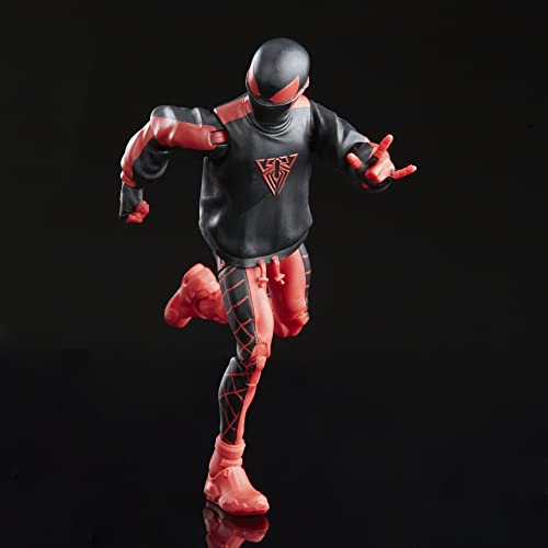 Miles Morales Spider-Man Hasbro Marvel Legends figura de accion coleccionable de 15 cm 6