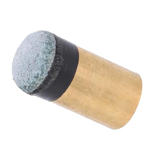 Fancyes Pool Cue Tips Set with Brass Ferrules, 12MM