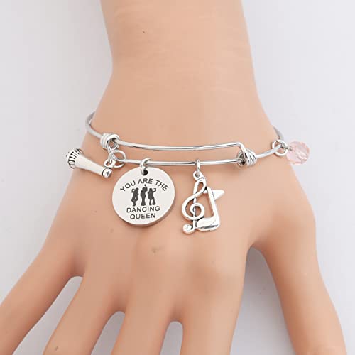 KEYCHIN Mam ma Theater Bracelet Donna and The Dynamos Fans Gift You Are The Dancing Queen Jewelry For Music Drama Fans (Dancing Queen Br-S)4