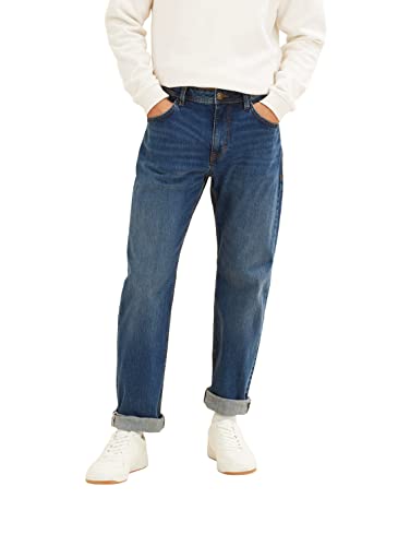 TOM TAILOR Herren 1034800 Trad Relaxed Jeans, 10281-Mid Stone Wash Denim,...