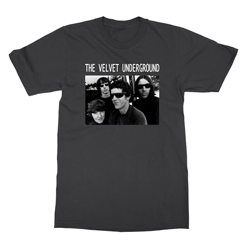 The Velvet Underground Music for Fans Rythm Art Rock Unisex T-Shirt (Black, Large)