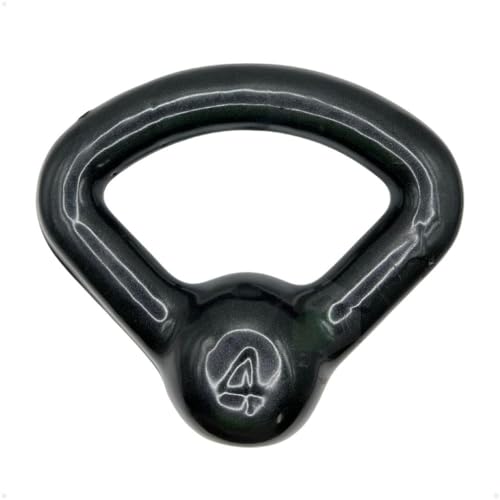 Kettlebell Emborrachado Alça Longa 4 Kg