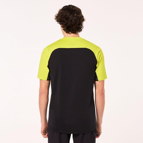 Oakley Free Ride Recycled Long Sleeve Jersey Tee Yellow - image 6
