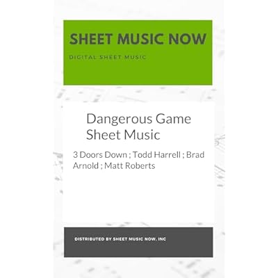 Dangerous Game Sheet Music