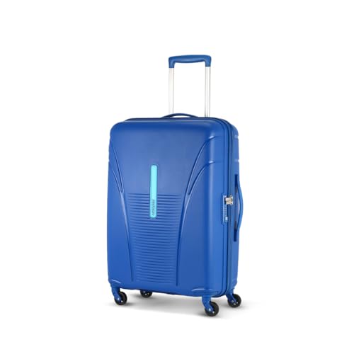 American Tourister Ivy Polypropylene 68 cms Blue Hardsided Check-in Luggage (FO1 (0) 01 402) with TSA Lock