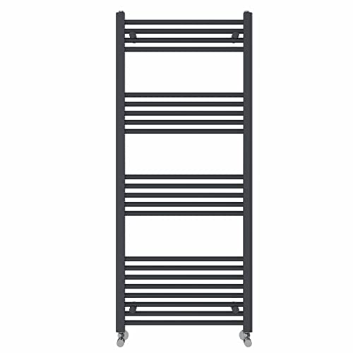 Radiador de baño contra la humedad toallero recto antracita NRG 1400x600 mm eficiente 3