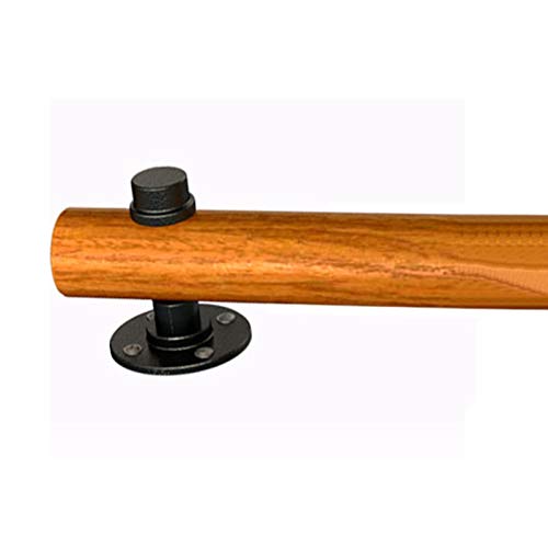 Main courante en fer noir pour escalier intérieur et extérieur de 220cm - 2
