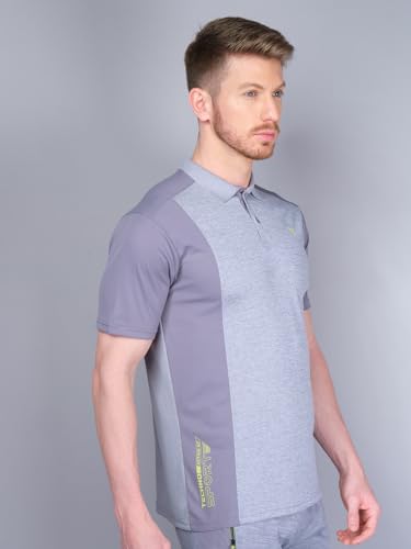 Image of TECHNOSPORT Men's Slim Fit Active T-Shirt - (MTP537 P) Pack of 1