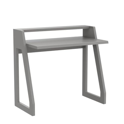 Fytz Design Computer Desk for Bedroom, Office & Small Spaces - Writing Desk Ideal for Students, Kids, Adults - Modern Design Compact Desk with Display Shelf