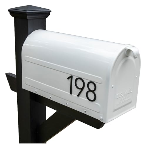 Discovered Designs – Premium Individual 3D Acrylic Mailbox Number –