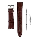 Bracelets de montre en cuir : faciles à installer et à porter, ces bracelets de montre connectée donnent à votre montre un style charmant et tendance