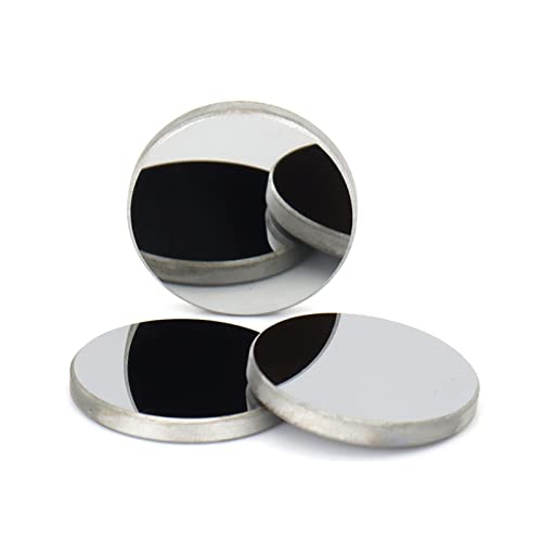 3Pcs Mo Reflective Mirror Dia.20 25 30 38.1mm for CO2 Laser Engraving Cutting Machine(30mm)