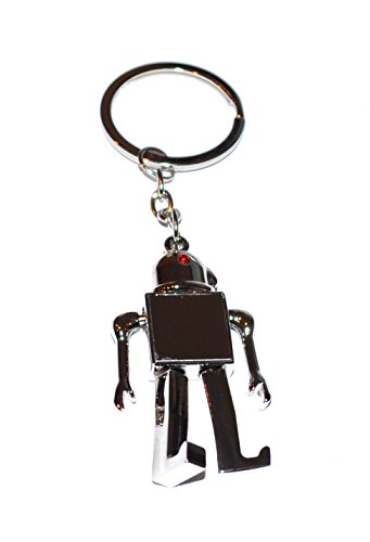Preisvergleich Produktbild Roboter Schlüsselring / Schlüsselanhänger (Robot Keyring)