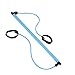 Bodybuilding Yoga Pilates Stick con barra de fuerza para el pie, gimnasio, resistencia para gimnasio, entrenamiento corporal completo, gimnasio, levantamiento de pesas, azul
