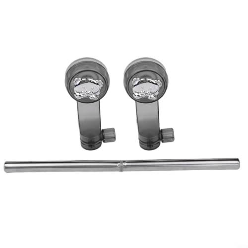 Toallero ajustable con ventosa, soporte para toallas de baño extraíble sin taladro, toallero de cocina extensible montado en la pared, baño de succión fuerte (30-60 cm)