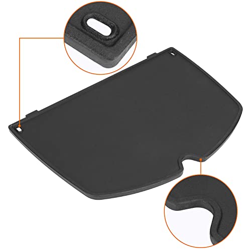 Image of 6559 Cast Iron Cooking Griddle for Weber Q200 Q220 Q240 Q260 Q2000 Q2200 Q2400 Series Gas Grills Accessories, 15.3 inch x 10.8 inch x 0.5 inch