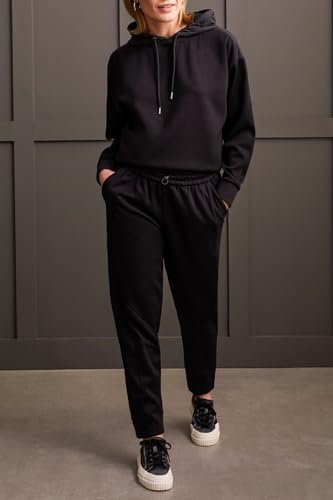 Tribal womens Women's Combo Fabric Moto Jogger2