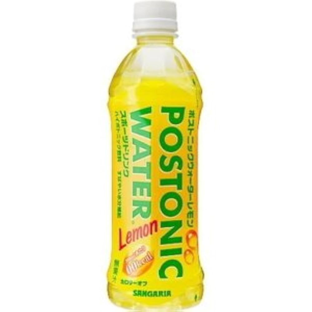 Amazon | サンガリア ポストニックウォーター レモン 500ml