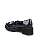 Naturalizer Womens Desmond Tassel Loafer French Navy Patent 10 M