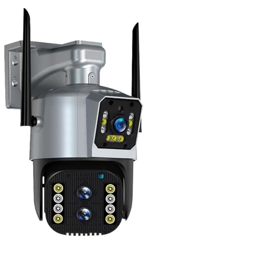 Cámara IP binocular para exteriores 4K: proteja su hogar con zoom 10X 2