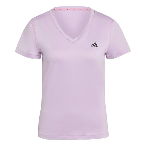 adidas Damen Workout Essentials V-Neck T-Shirt, St Tropic Bloom, XS