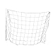 Qiilu Soccer Training Tools - 1.2x0.8m Football Soccer Goal Net Polypropylene Fiber - High Impact Goal Net
