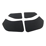 FINMOKAL Schwarze Tank-Traktionsgriffe, Kofferraumschutz, passend für Ducati V4 1100 S1100 S1100...