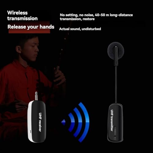Micrófono con clip para erhu y otros instrumentos musicales amplificados 6